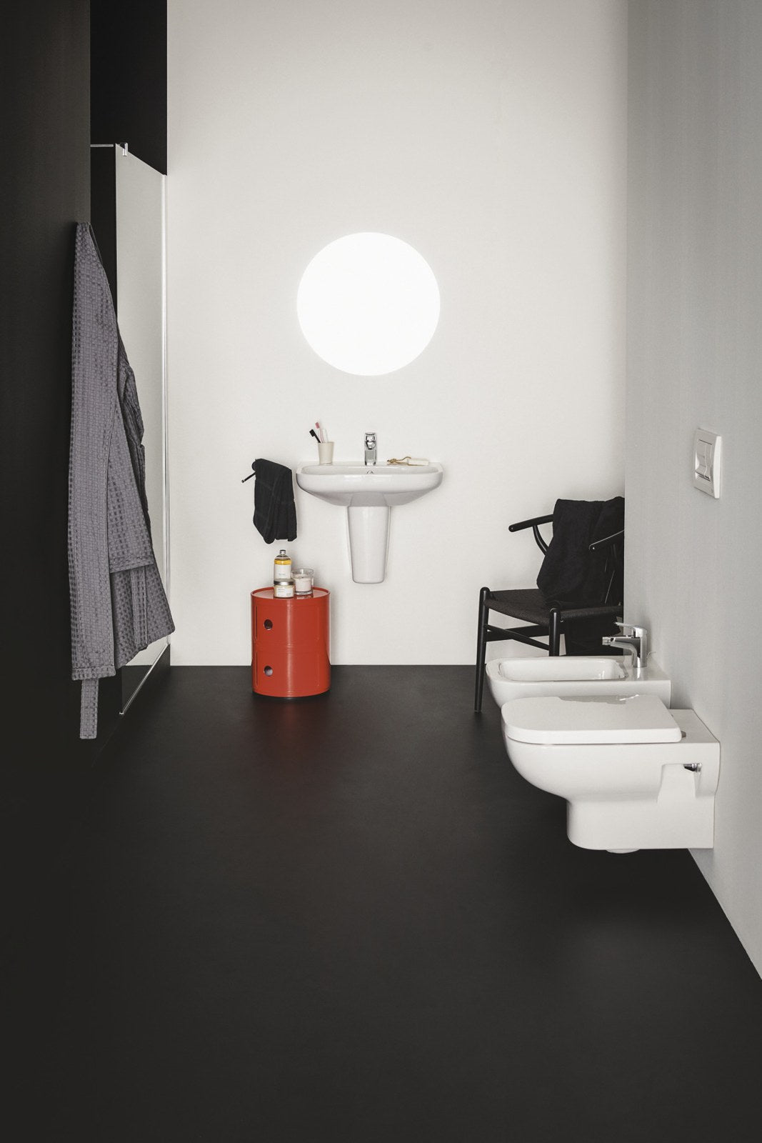 Ideal Standard i.life A håndvask, 60x48 cm, hvid – miljøbillede