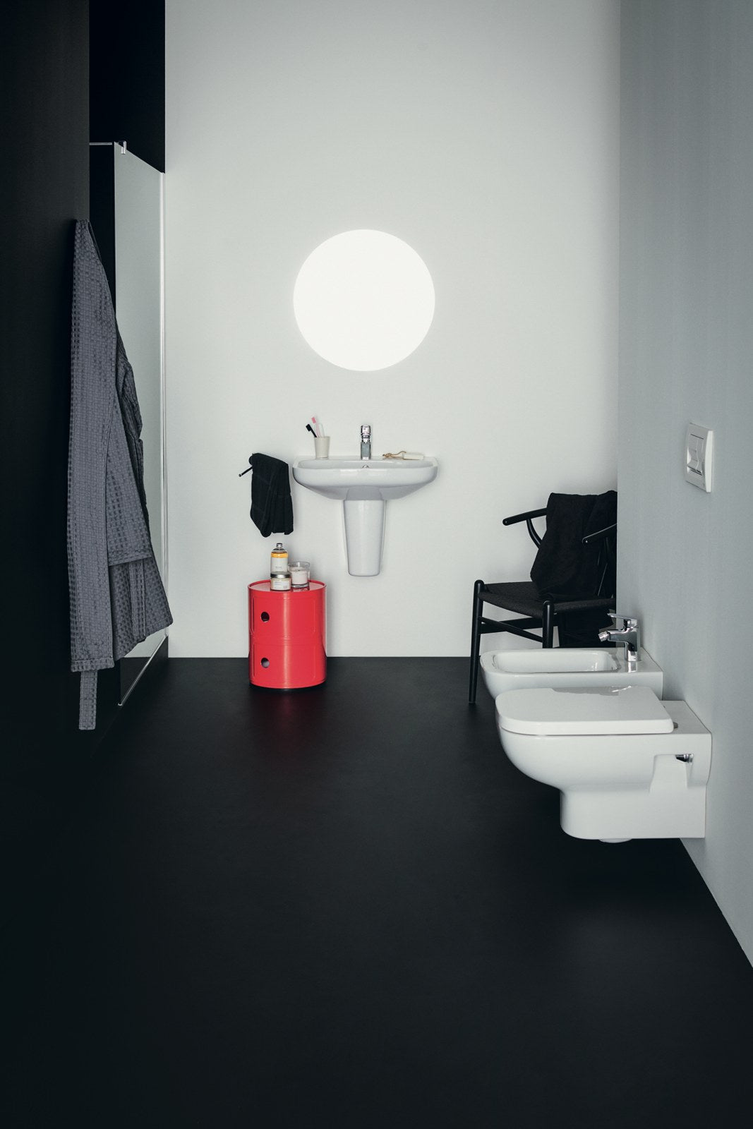 Ideal Standard i.life A håndvask, 60x48 cm, hvid – miljøbillede