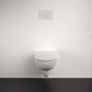 Ideal Standard i.life A væghængt toilet uden skyllekant inkl. soft close-sæde, hvid – miljøbillede