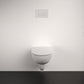 Ideal Standard i.life A væghængt toilet uden skyllekant inkl. soft close-sæde, hvid – miljøbillede