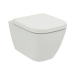 Ideal Standard i.life S væghængt toilet uden skyllekant inkl. soft close-sæde, hvid
