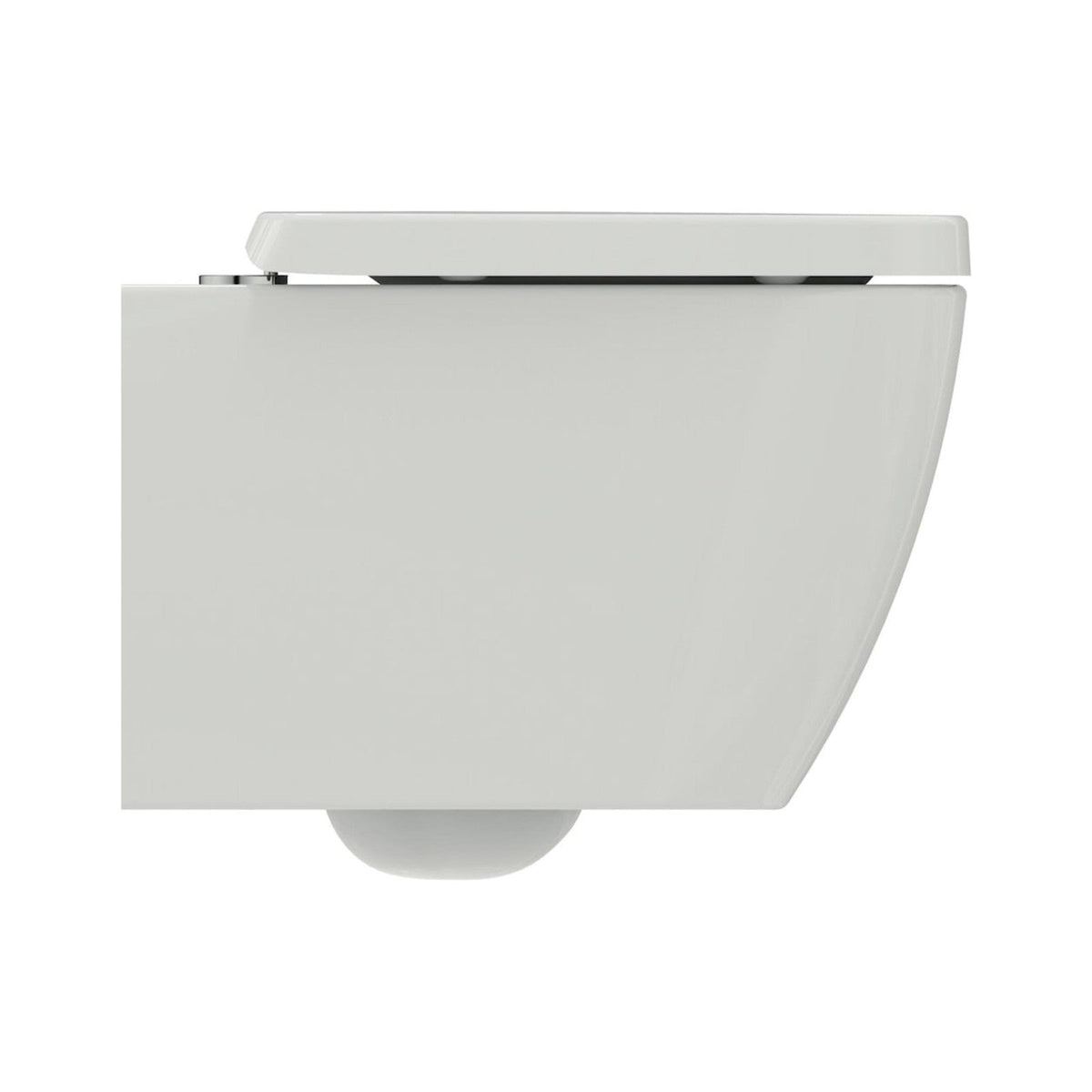Ideal Standard i.life S væghængt toilet uden skyllekant inkl. soft close-sæde, hvid