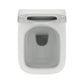 Ideal Standard i.life S væghængt toilet uden skyllekant inkl. soft close-sæde, hvid