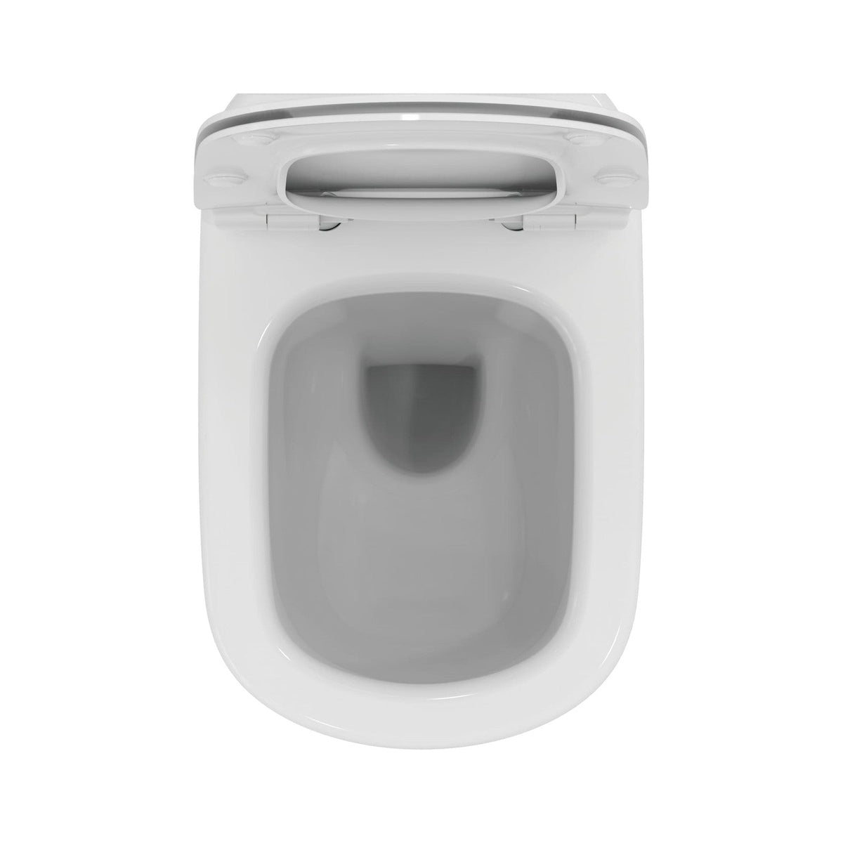Ideal Standard Idealmood væghængt toilet uden skyllekant inkl. soft close-sæde, hvid