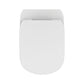 Ideal Standard Idealmood væghængt toilet uden skyllekant inkl. soft close-sæde, hvid