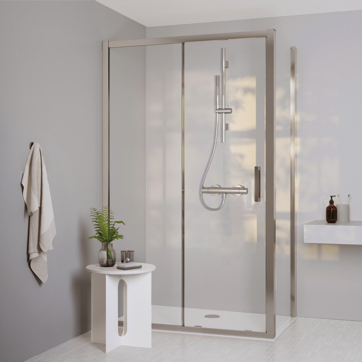 Ideal Standard Idealrain Pro brusesæt, Silver Storm – miljøbillede