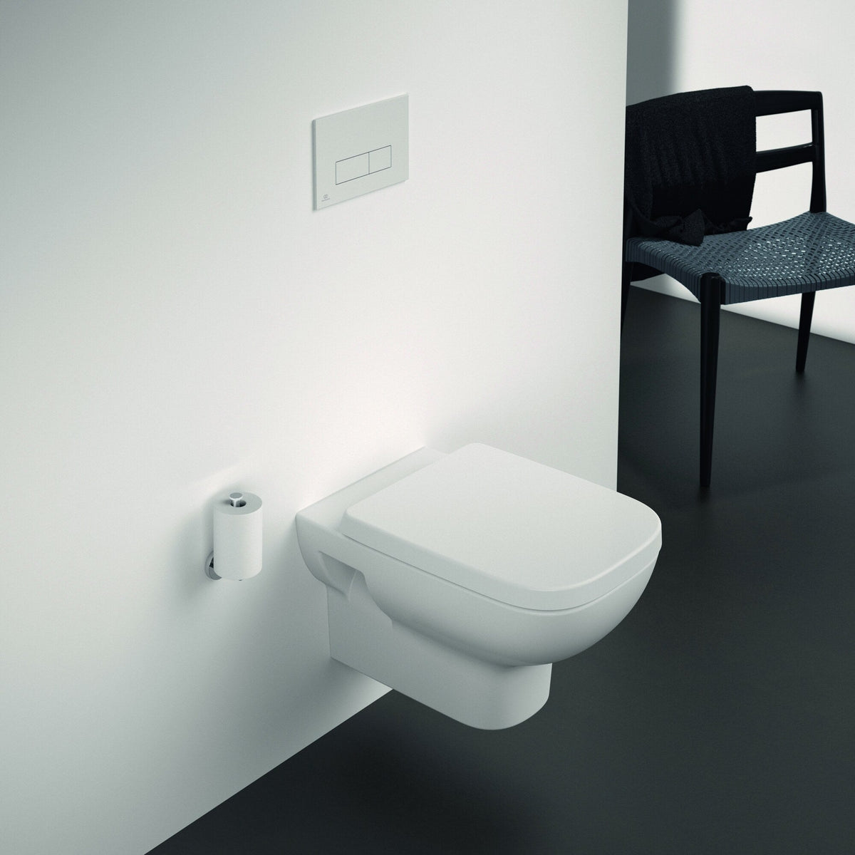 Ideal Standard IOM toiletrulleholder, krom – miljøbillede