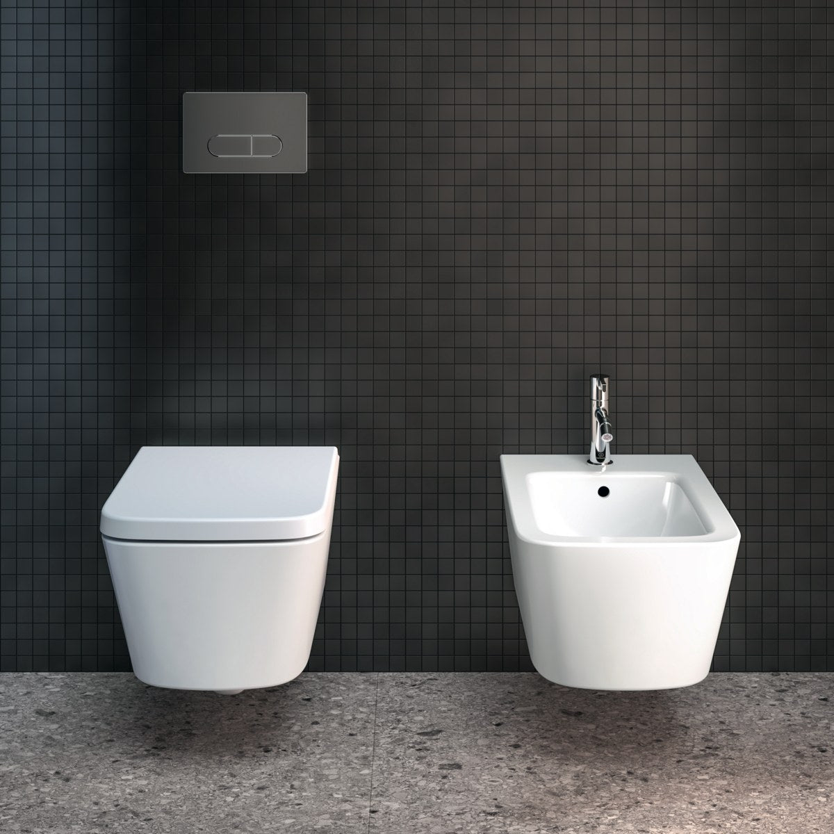 Ideal Standard Joy bidetarmatur, krom – miljøbillede