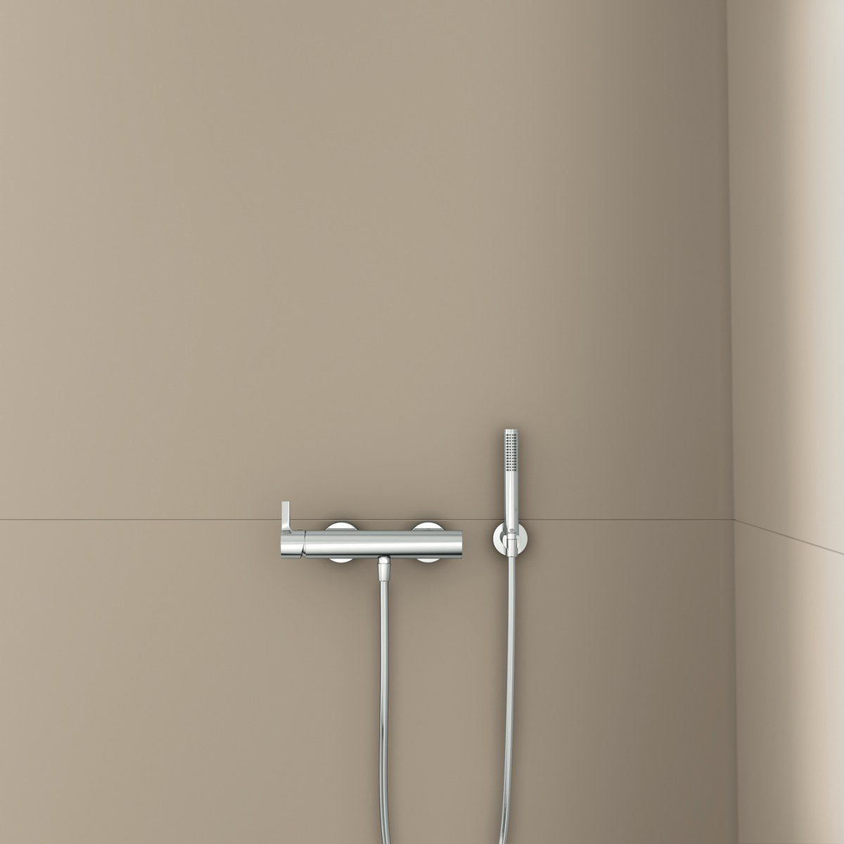 Ideal Standard Joy brusearmatur, krom – miljøbillede