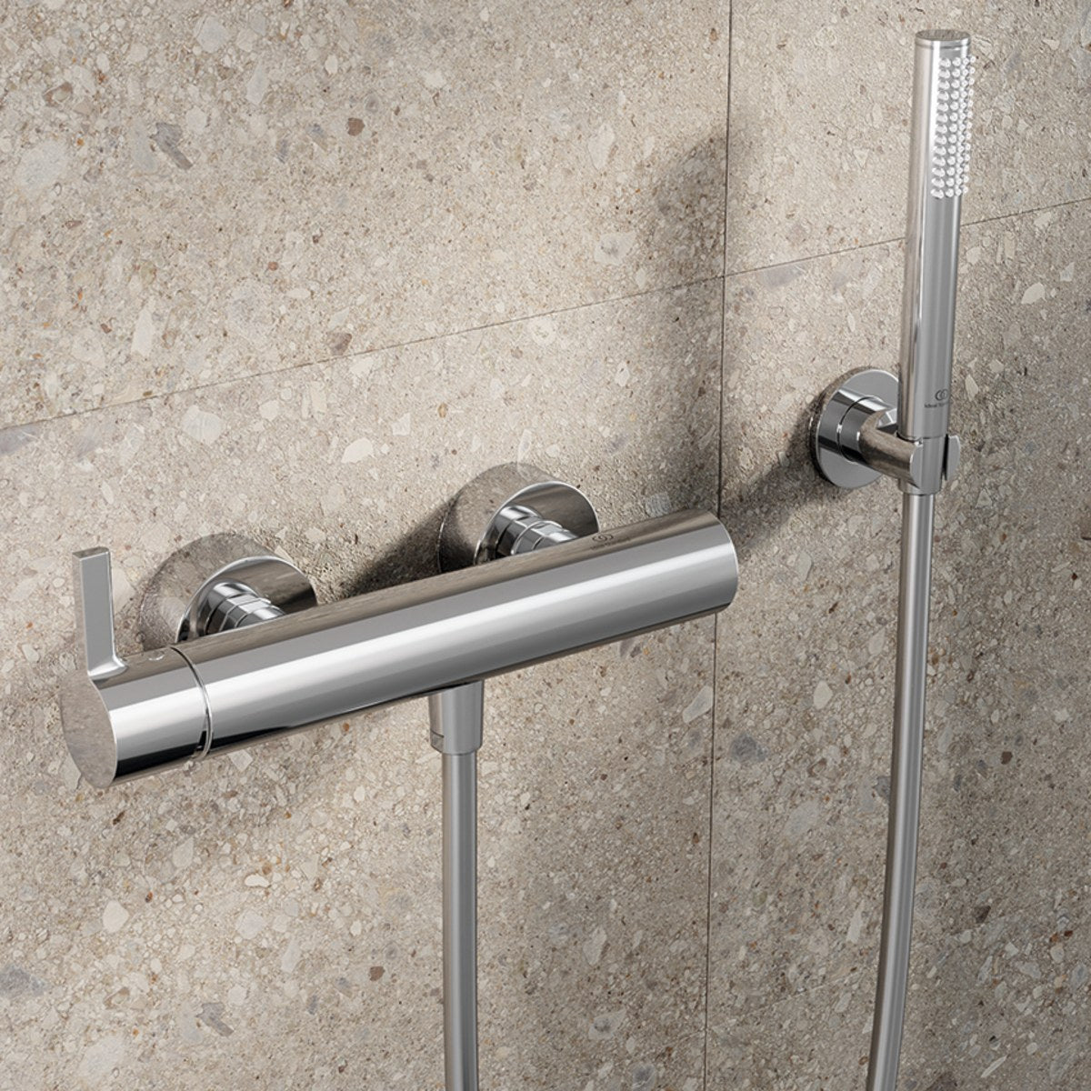Ideal Standard Joy brusearmatur, krom – miljøbillede