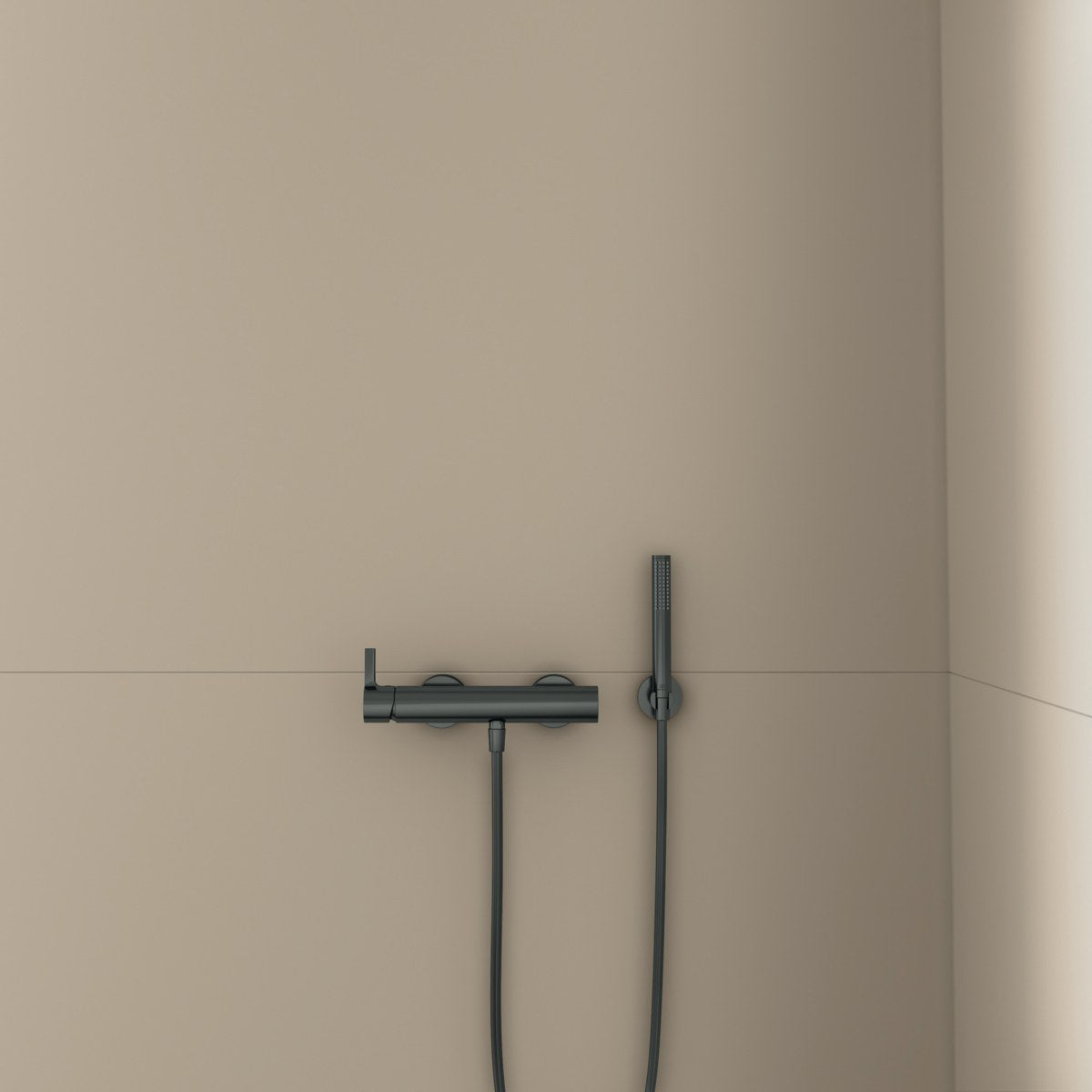 Ideal Standard Joy brusearmatur, Magnetic Grey – miljøbillede