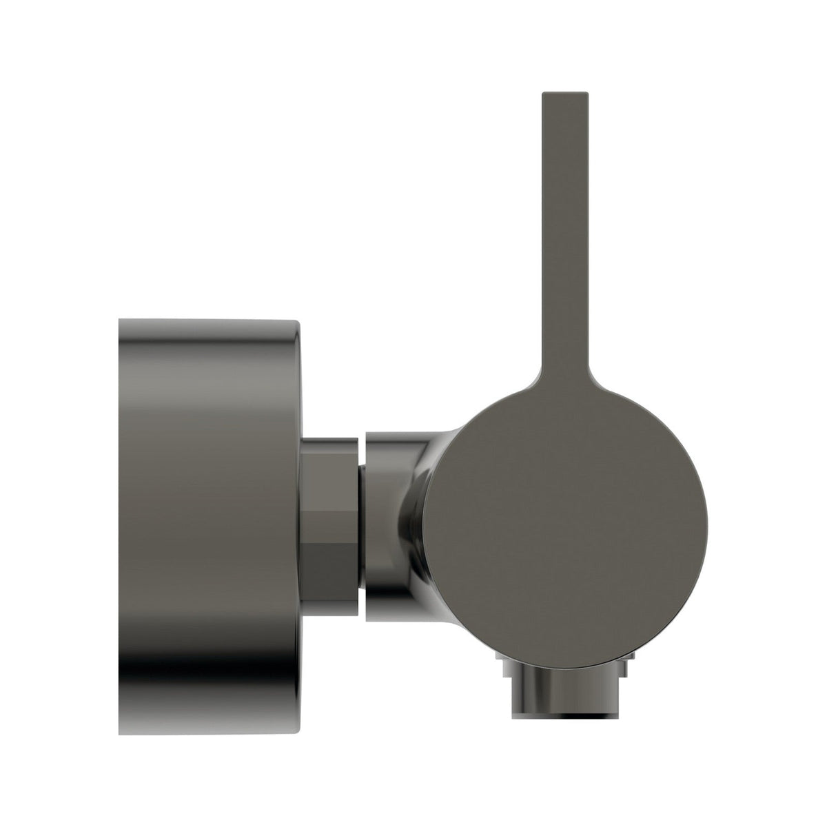 Ideal Standard Joy brusearmatur, Magnetic Grey – set fra siden