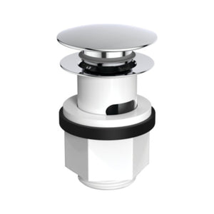 Ideal Standard push-open bundventil, krom