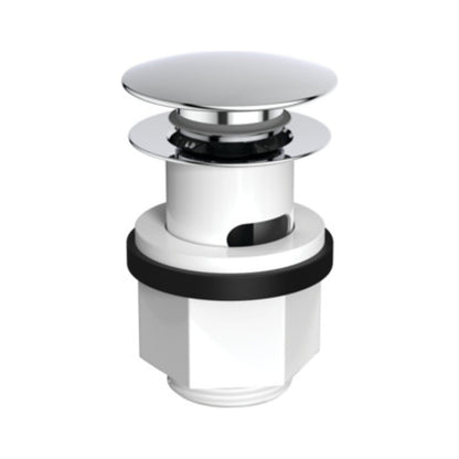 Ideal Standard push-open bundventil, krom