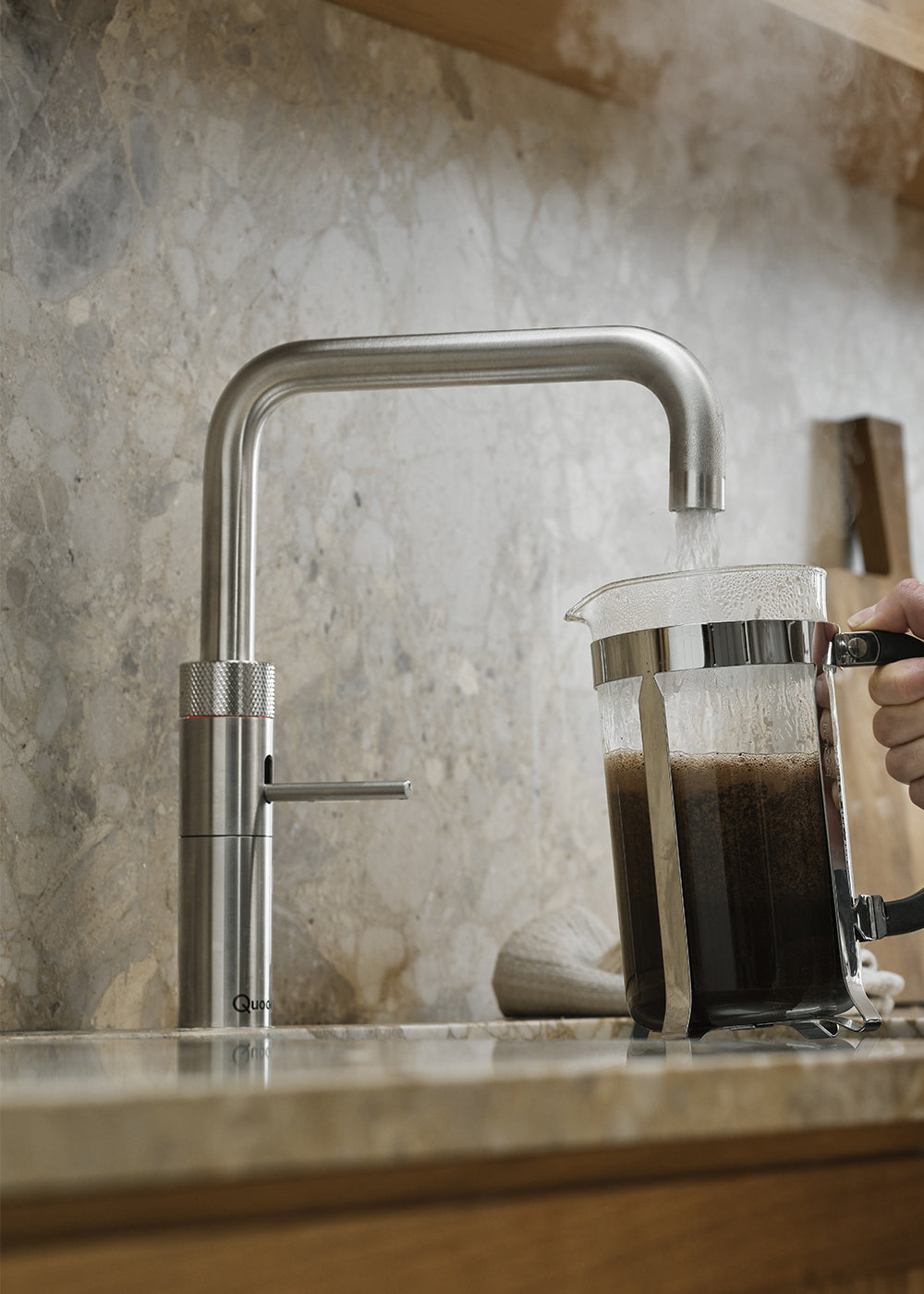 Kogende vandhane fra Quooker
