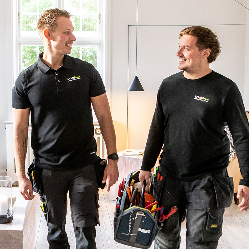 VVS montører arbejder