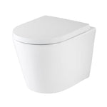 Pressalit Trend Comfort væghængt toilet, uden skyllekant, hvid