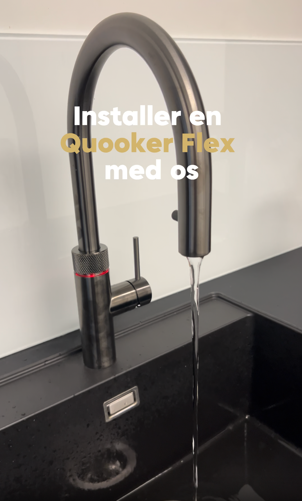 Montering af en Quooker hos VVSPlus 