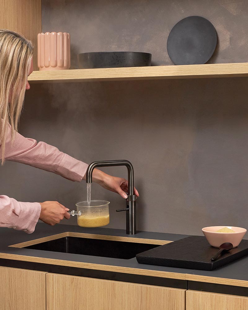 Quooker Fusion Square-gun-metal 