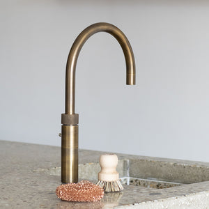 Quooker Fusion Round, bruneret messing