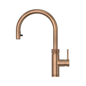 Quooker Flex Round, bruneret messing