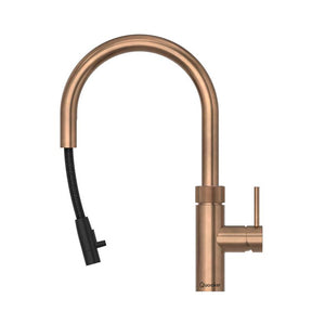 Quooker Flex Round, bruneret messing