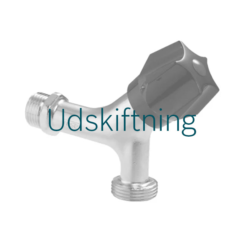 Udskiftning af spulehane til vaske- og opvaskemaskine