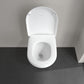 Villeroy & Boch Antao væghængt toilet uden skyllekant inkl. soft close-sæde, Stone White (mat hvid) – miljøbillede