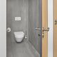 Villeroy & Boch Architectura væghængt toilet uden skyllekant inkl. soft close-sæde, hvid – miljøbillede