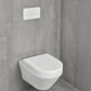 Villeroy & Boch Architectura væghængt toilet uden skyllekant inkl. soft close-sæde, hvid – miljøbillede