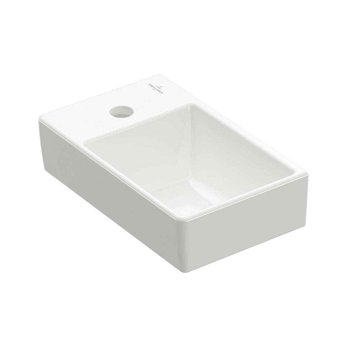 Villeroy & Boch Avento kompakt håndvask, 36x22 cm, hvid