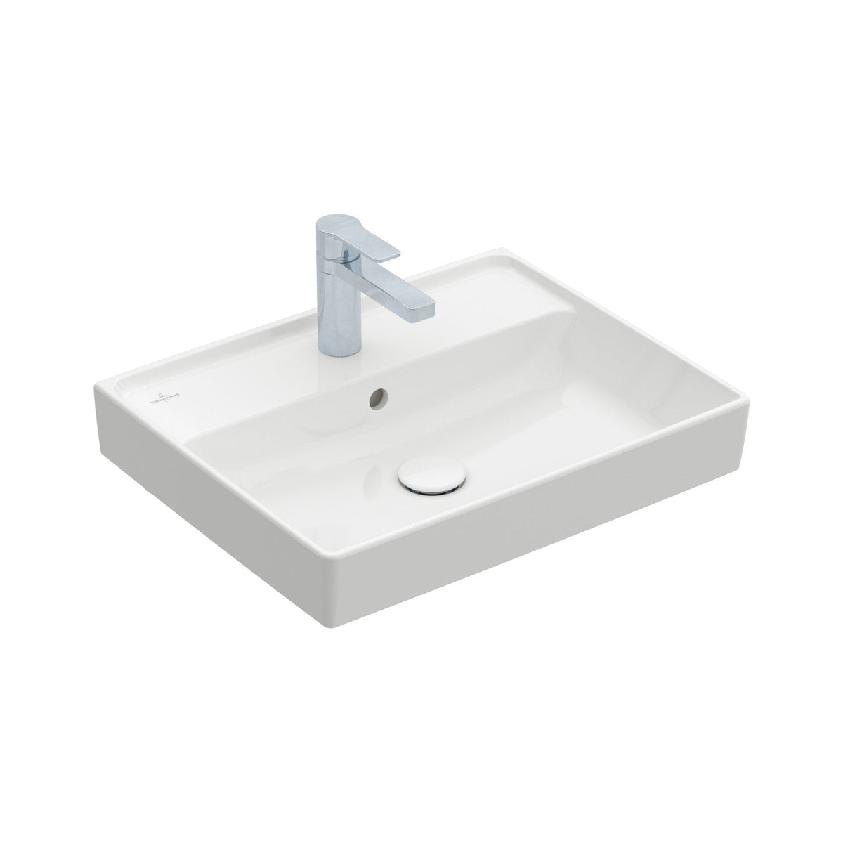 Villeroy & Boch Collaro håndvask, 55x44 cm, hvid