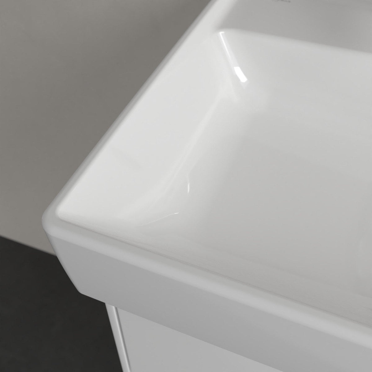 Villeroy & Boch Collaro håndvask, 55x44 cm, hvid – detalje