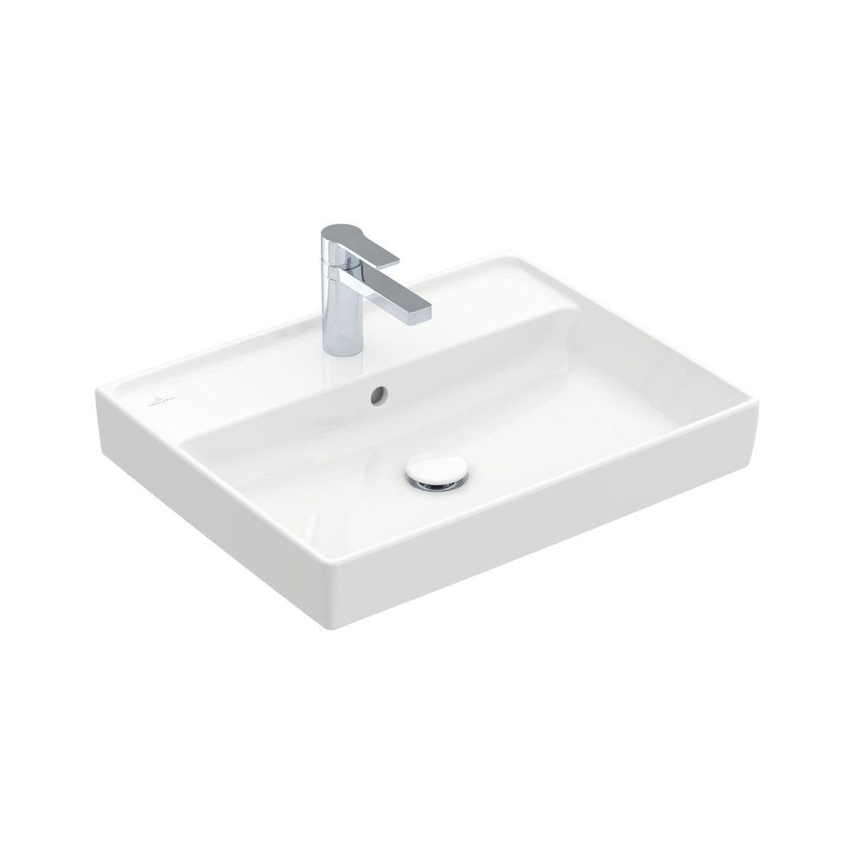 Villeroy & Boch Collaro håndvask, 60x47 cm, hvid