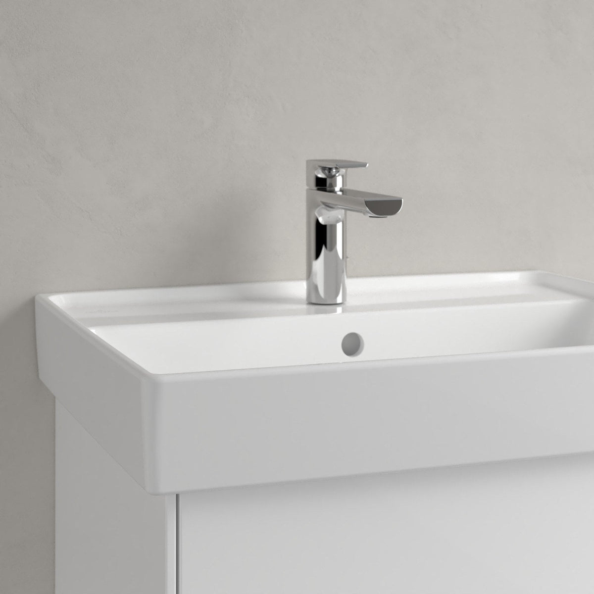 Villeroy & Boch Collaro håndvask, 60x47 cm, hvid – detalje