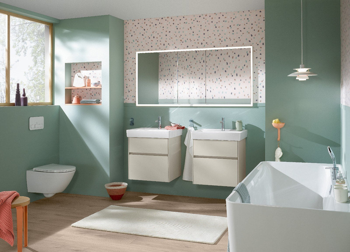 Villeroy & Boch Collaro håndvask, 60x47 cm, hvid – miljøbillede