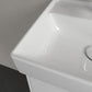 Villeroy & Boch Collaro kompakt håndvask, 45x37 cm, hvid – detalje