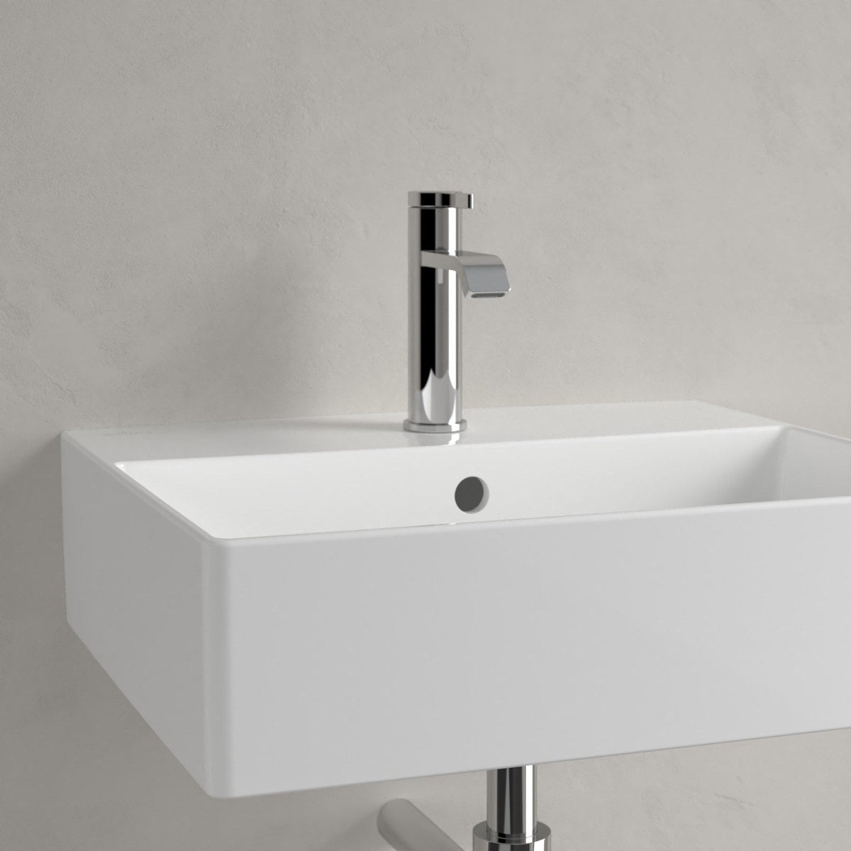 Villeroy & Boch Memento 2.0 håndvask, 50x42 cm, hvid – detalje
