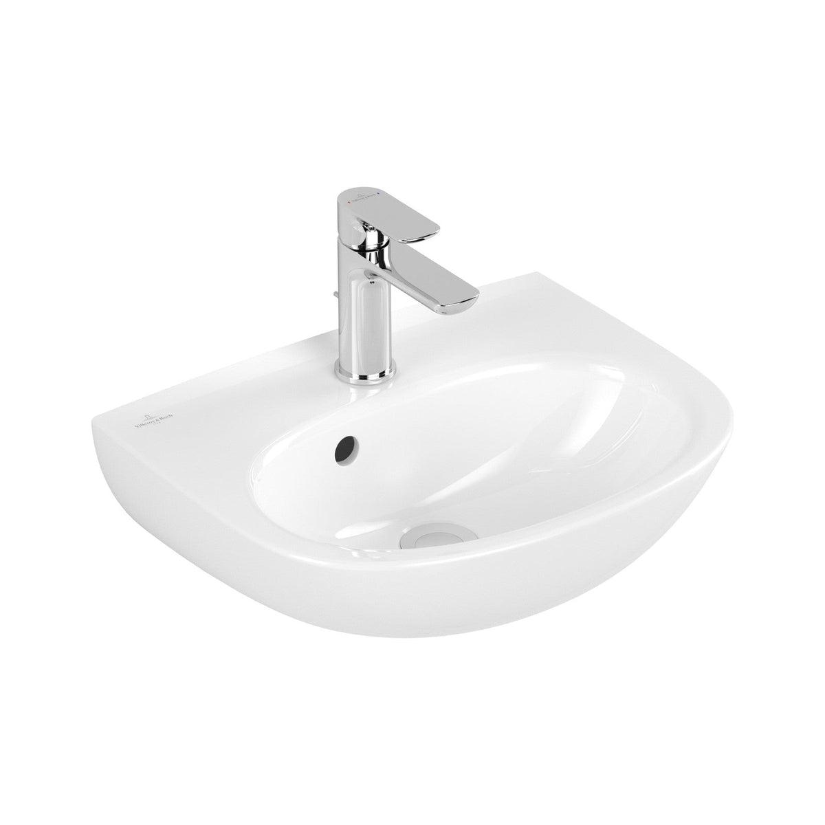Villeroy & Boch O.novo kompakt håndvask, 45x36 cm, hvid