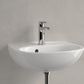 Villeroy & Boch O.novo kompakt håndvask, 45x36 cm, hvid – detalje