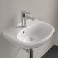 Villeroy & Boch O.novo kompakt håndvask, 45x36 cm, hvid – detalje