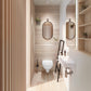 Villeroy & Boch O.novo væghængt toilet uden skyllekant inkl. soft close-sæde, hvid – miljøbillede