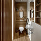 Villeroy & Boch O.novo væghængt toilet uden skyllekant inkl. soft close-sæde, hvid – miljøbillede