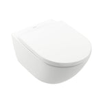 Villeroy & Boch Subway 3.0 væghængt toilet uden skyllekant inkl. soft close-sæde, hvid