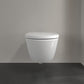 Villeroy & Boch Subway 3.0 væghængt toilet uden skyllekant inkl. soft close-sæde, hvid – miljøbillede
