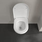 Villeroy & Boch Subway 3.0 væghængt toilet uden skyllekant inkl. soft close-sæde, hvid – miljøbillede
