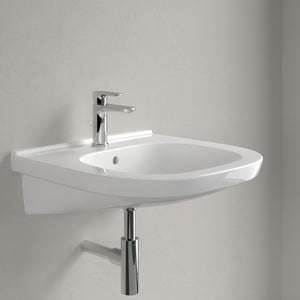Villeroy & Boch ViCare håndvask, 55,5x54 cm, hvid, med CeramicPlus – miljøbillede
